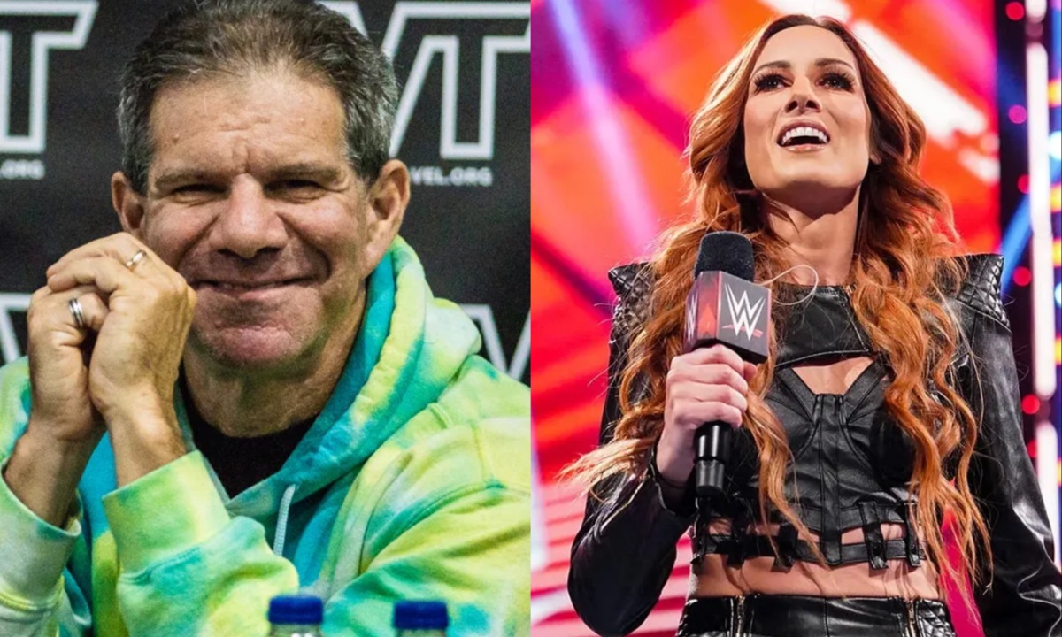 Dave Meltzer and Becky Lynch