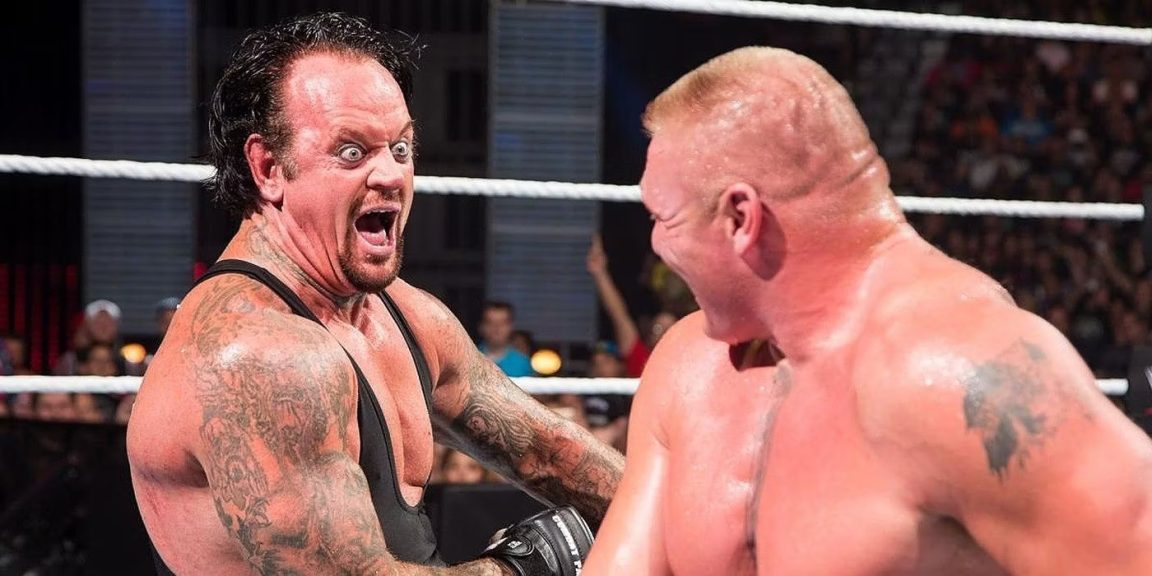 The Undertaker Reflects on the Infamous Laughing Incident with Brock Lesnar at WWE SummerSlam 2015