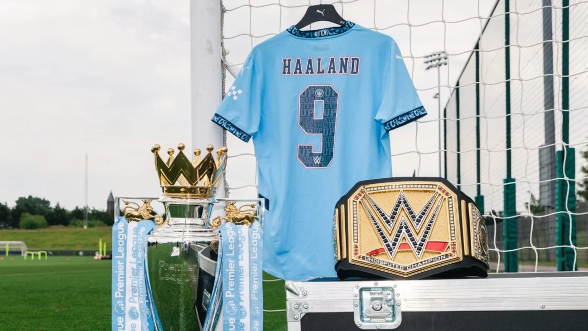 WWE and Manchester City FC Forge Exclusive Merchandise Partnership