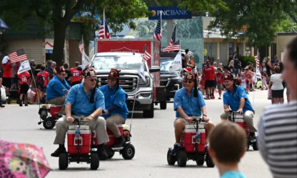 Fox Lake Parade Kicks Off Independence Day Celebrations with Community Spirit