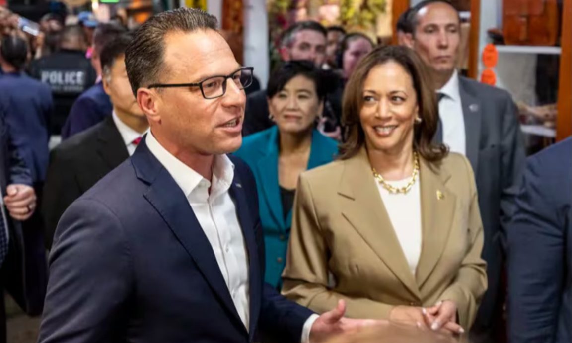 Governor Josh Shapiro of Pennsylvania Speculated as Potential Running Mate for Kamala Harris in 2024