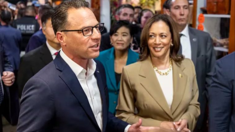 Governor Josh Shapiro of Pennsylvania Speculated as Potential Running Mate for Kamala Harris in 2024
