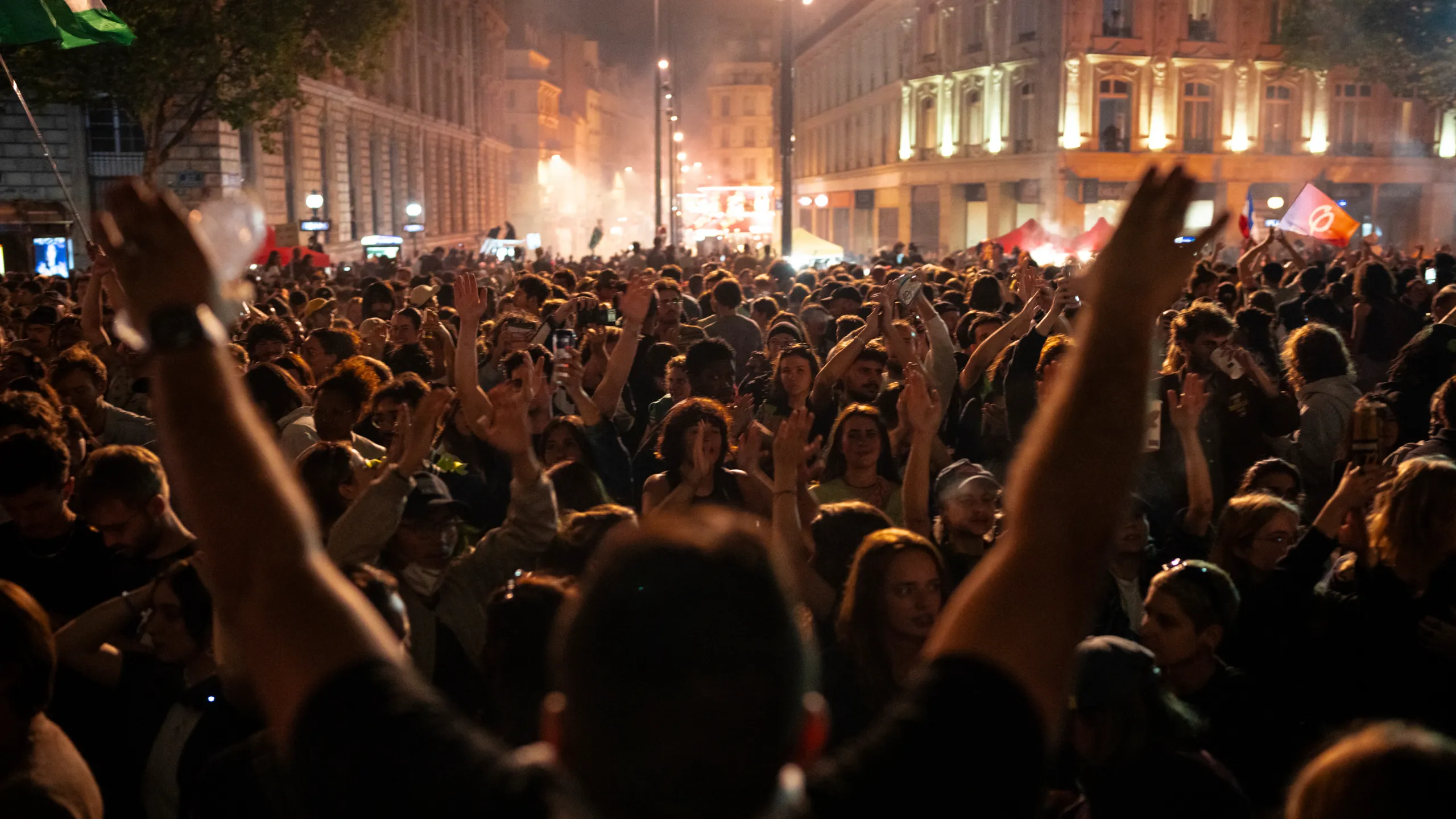 Paris Celebrates as NFP Wins National Assembly Seats Sparking Political Uncertainty and Instability