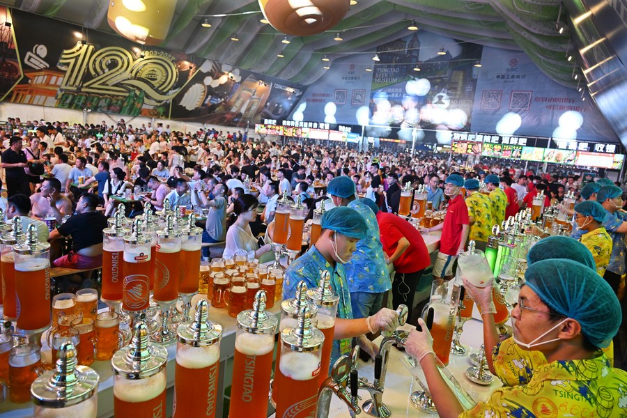 Qingdao beer carnival highlights China's rebound in premium beer consumption driven by global sporting events