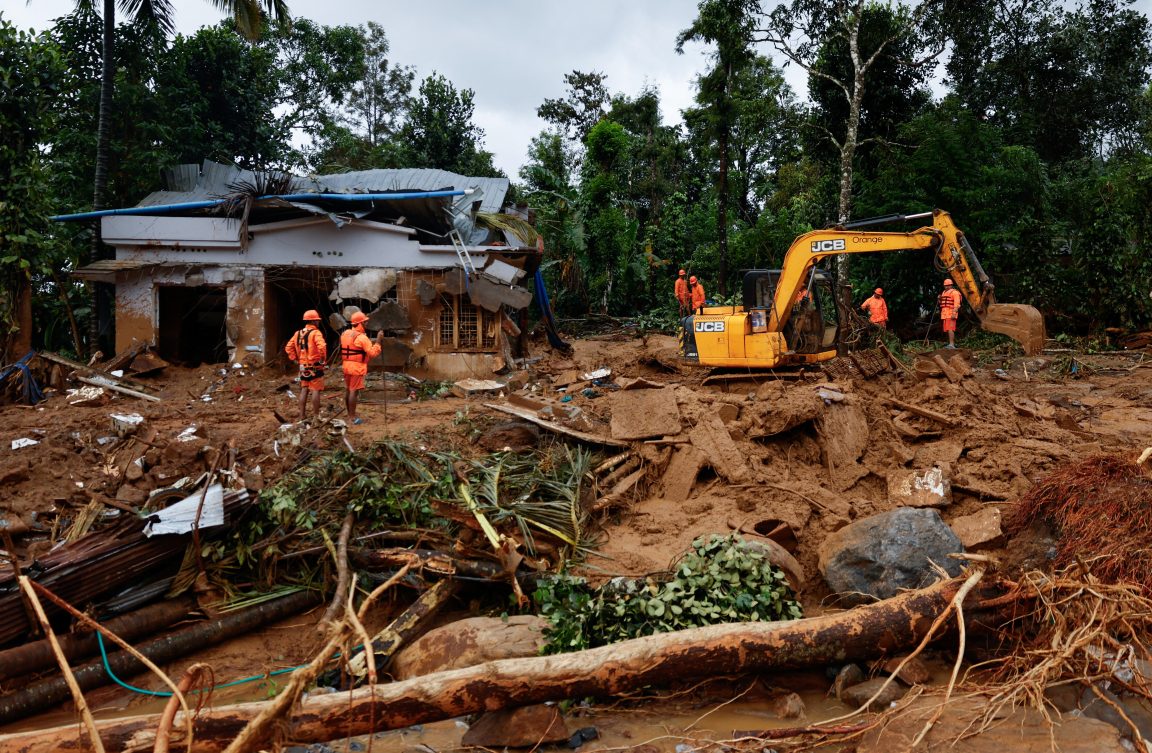 Human-Caused Climate Change Intensifies Deadly Landslides in Southern India, Study Finds