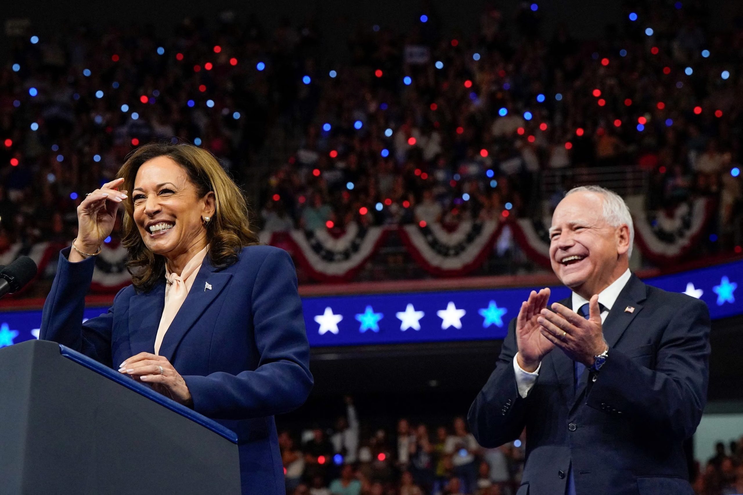 Philadelphia Rally Draws 12,000 as Kamala Harris and Tim Walz Launch Campaign