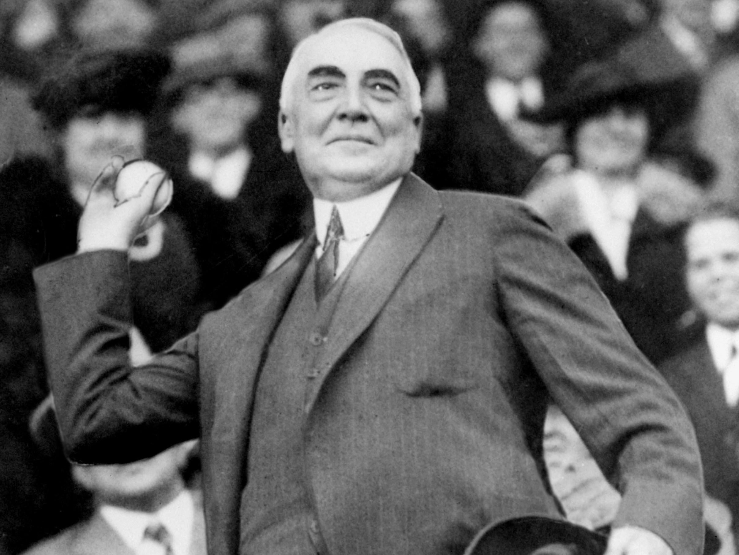 President Warren G. Harding